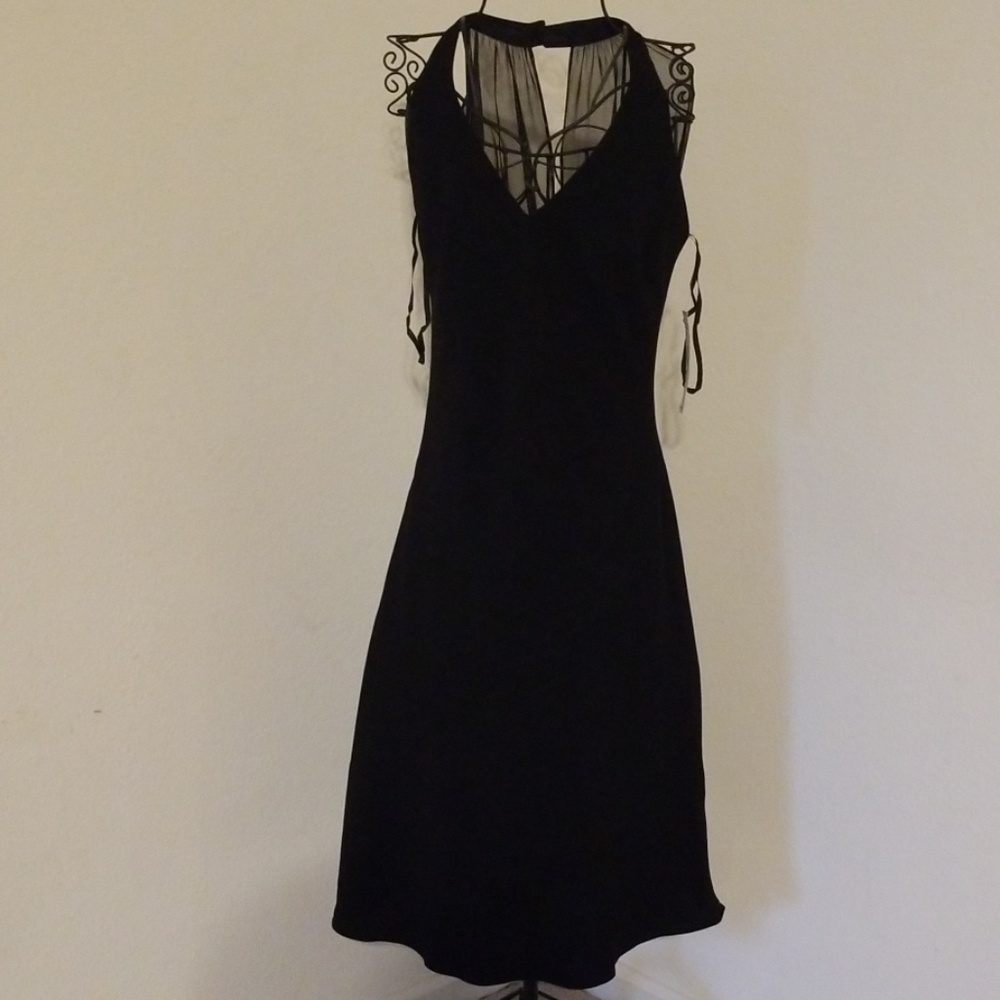 Long black dress